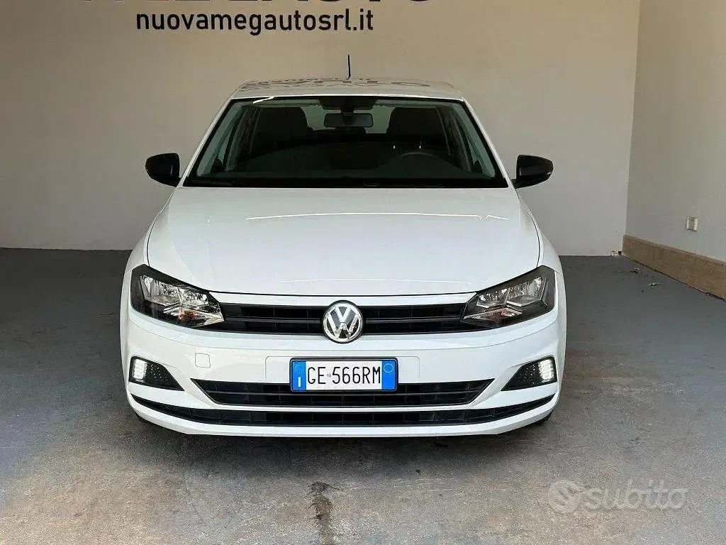 Usata VW Polo Trendline 60 CV (44 kW) 2018 Bianco Utilitaria
