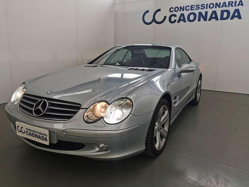 Begagnad Mercedes SL500 306 HK (225 kW) 2001 Silver Cab