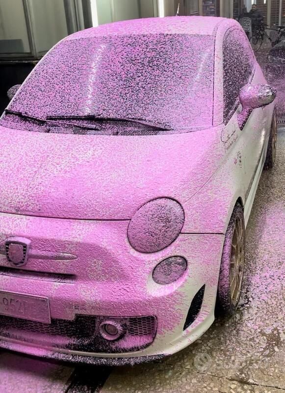 Usata Abarth 500 135 CV (99 kW) 2008 Bianco Utilitaria