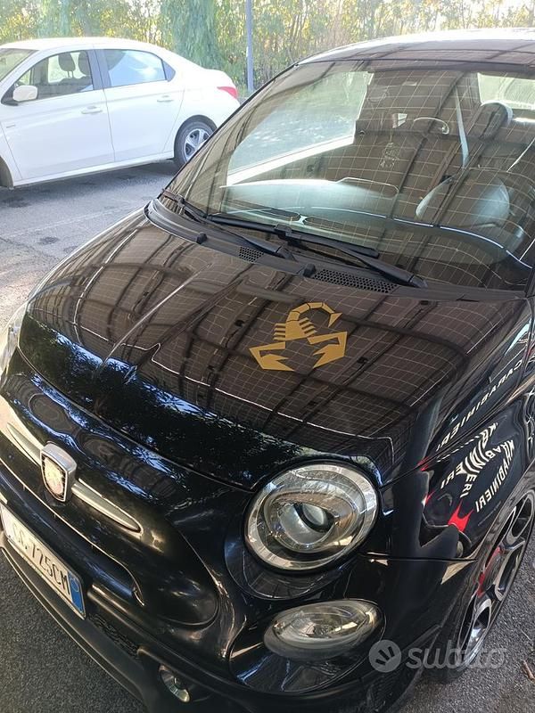 Usata Abarth 500 145 CV (106 kW) 2018 Nero Utilitaria