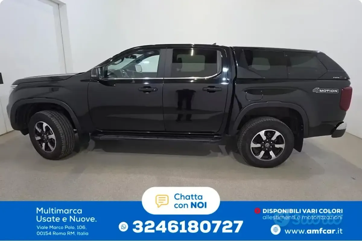 Usata VW Amarok Aventura 241 CV (177 kW) 2023 Nero Pick-up