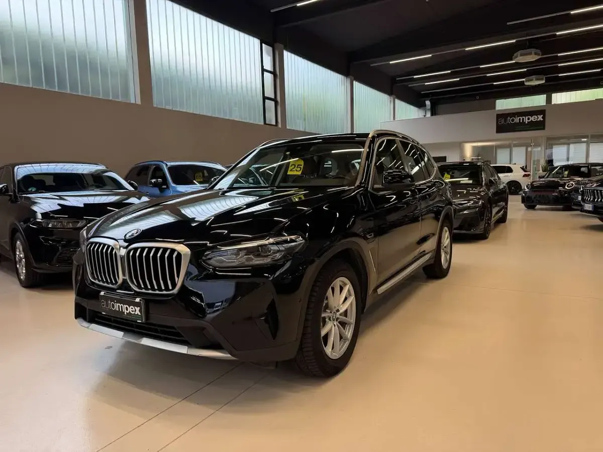 Usata BMW X3 184 CV (135 kW) 2022 Nero SUV