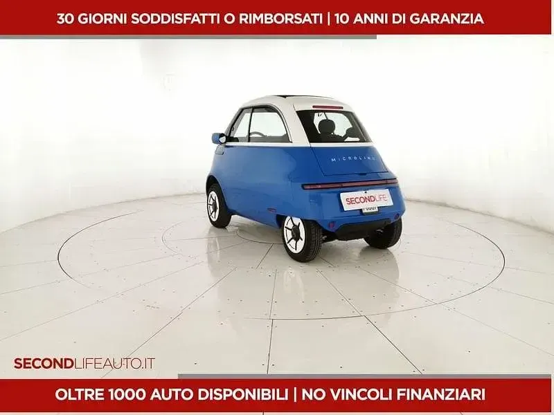 Usata Micro Microlino 11 kW (16 CV) 2024 Blu Utilitaria