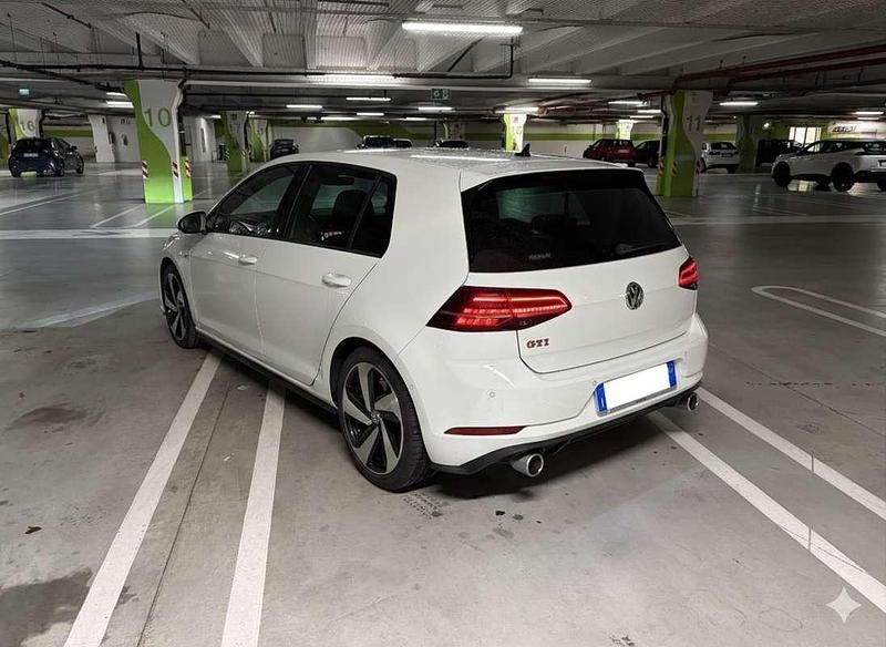 Usata VW Golf GTI 245 CV (180 kW) 2019 Bianco Berlina