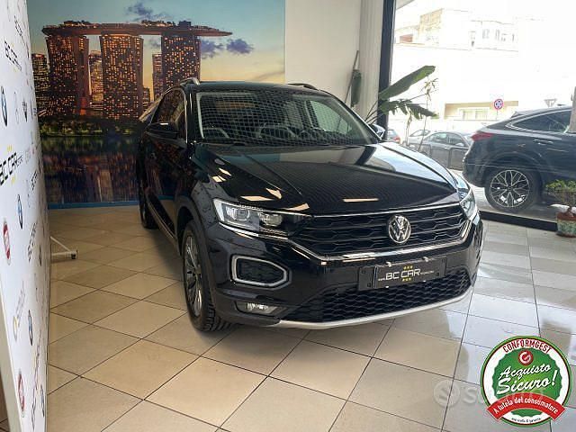 Usata VW T-Roc Style 150 CV (110 kW) 2021 Nero SUV