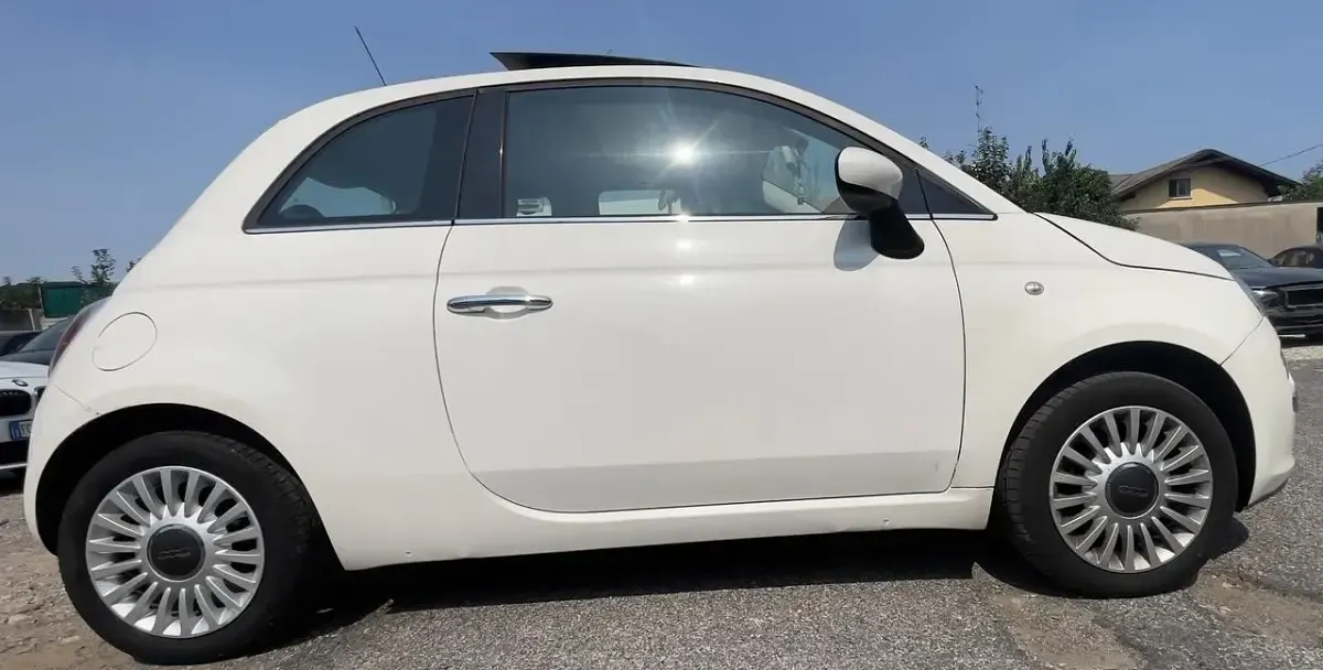 Usata Fiat 500 Pop 75 CV (55 kW) 2008 Bianco Berlina