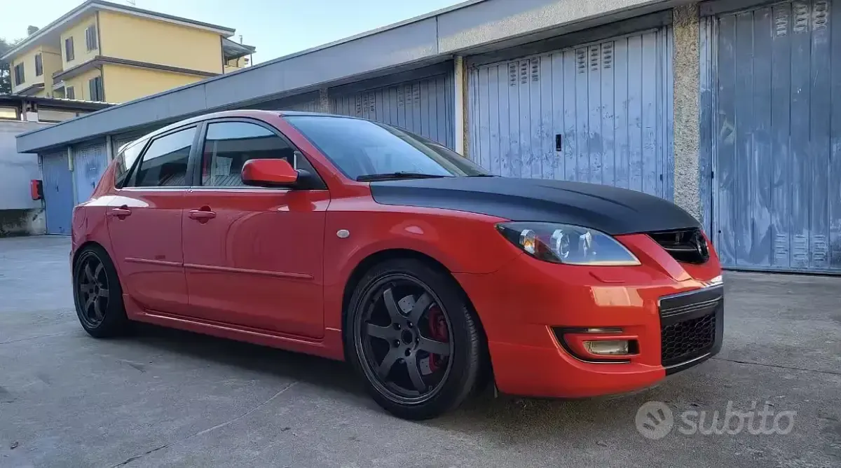 Usata Mazda 3 260 CV (191 kW) 2008 Rosso Berlina