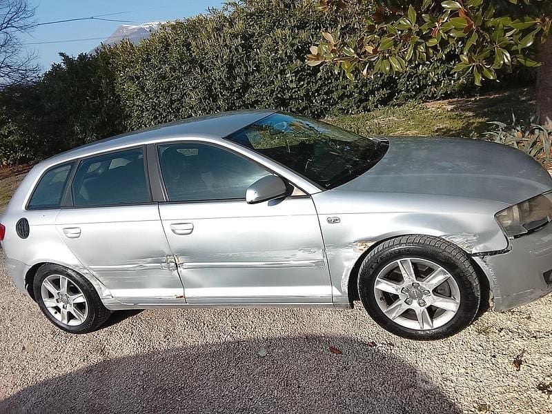 Usata Audi A3 170 CV (125 kW) 2008 Grigio Utilitaria