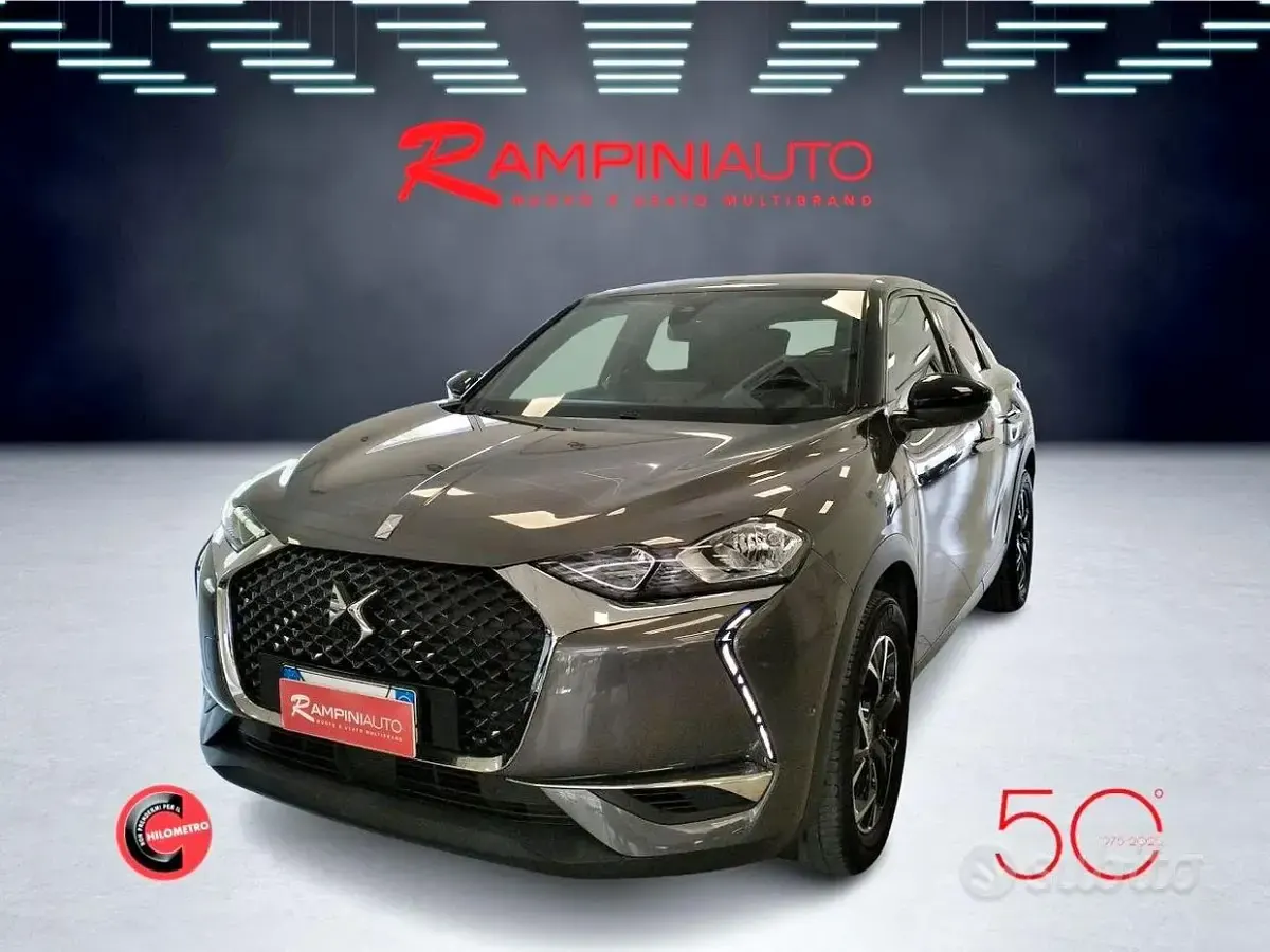 Usata DS Automobiles DS3 So Chic 131 CV (96 kW) 2020 Grigio Berlina