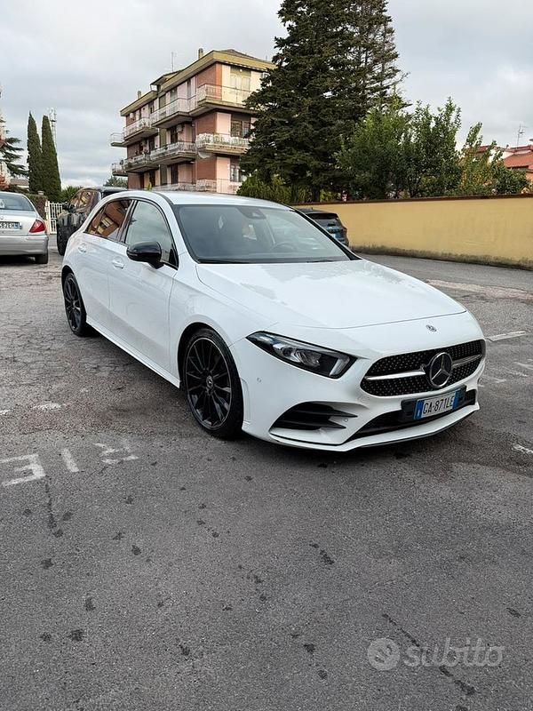 Usata Mercedes A180 Premium 116 CV (85 kW) 2020 Bianco Berlina