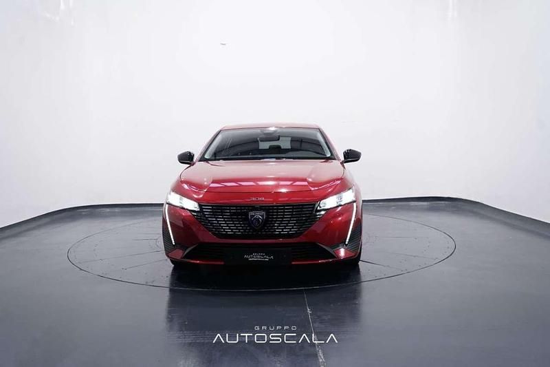Usata Peugeot 308 Allure 131 CV (96 kW) 2023 Rosso elixir [m5vh] Berlina