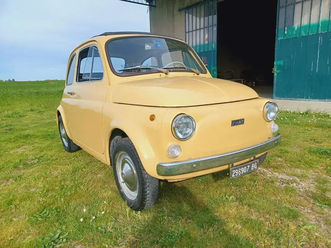 Usata Fiat 500 14 CV (10 kW) 1972 Giallo Utilitaria
