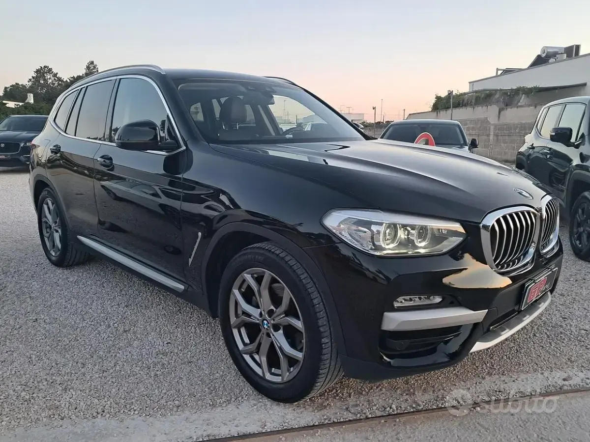 Usata BMW X3 xLine 190 CV (139 kW) 2020 Nero SUV