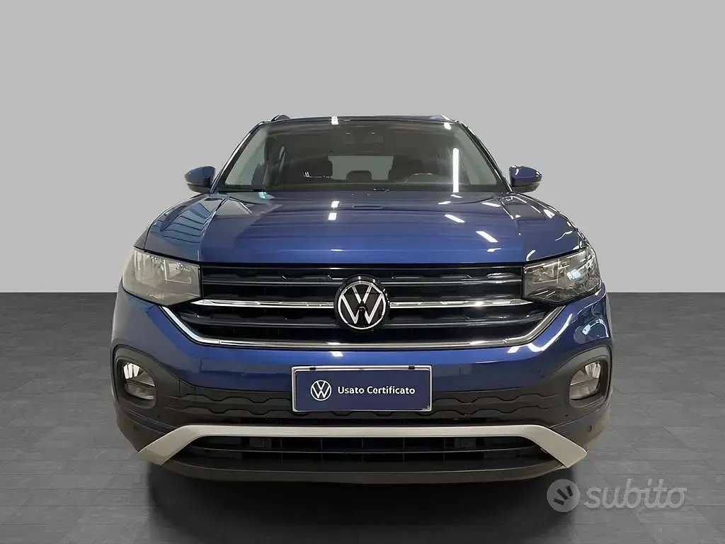 Usata VW T-Cross Style 110 CV (80 kW) 2023 Reef blue metallizzato SUV