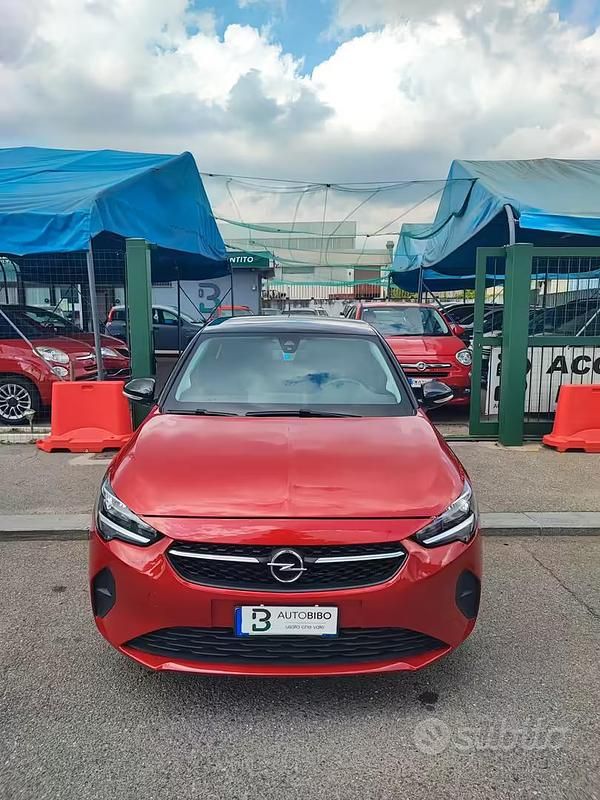 Usata Opel Corsa Edition 75 CV (55 kW) 2020 Rosso Utilitaria