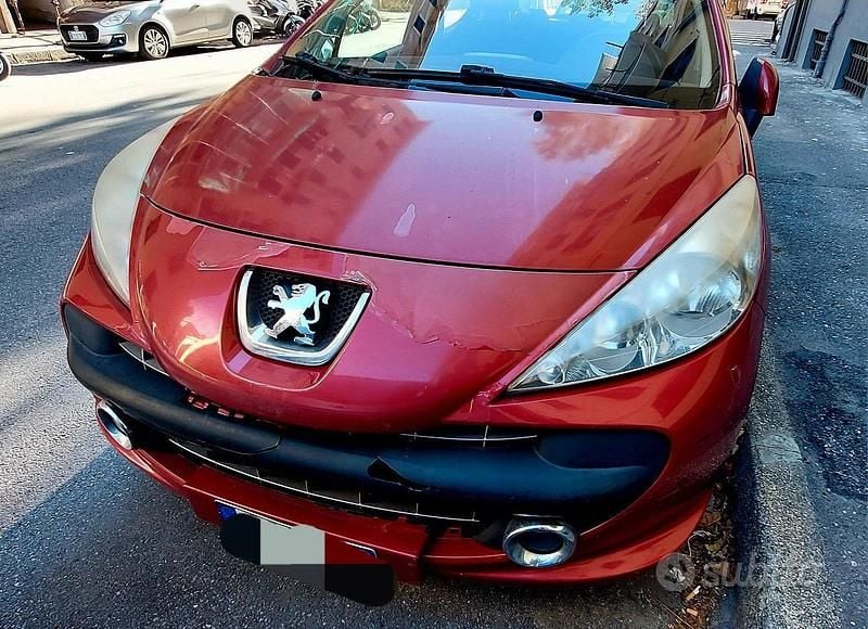 Usata Peugeot 207 95 CV (69 kW) 2008 Rosso Berlina