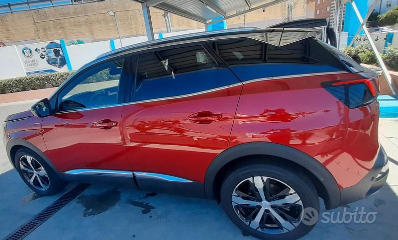 Usata Peugeot 3008 150 CV (110 kW) 2018 Rosso Station wagon