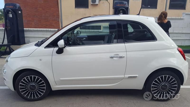 Usata Fiat 500 Mirror 69 CV (50 kW) 2017 Bianco Utilitaria