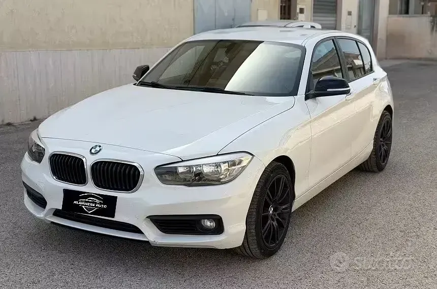 Usata BMW 118 Comfort Edition 150 CV (110 kW) 2016 Bianco Utilitaria