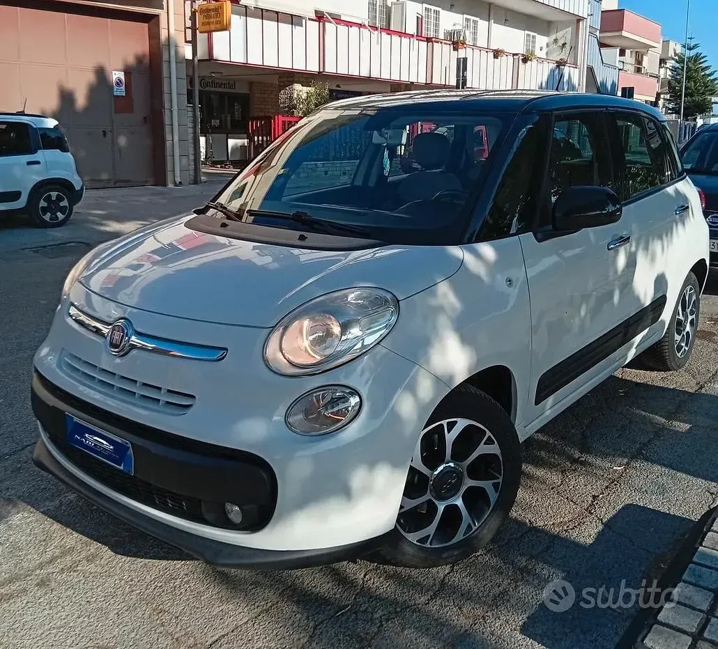 Usata Fiat 500L Pop Star 95 CV (69 kW) 2017 Bianco Monovolume