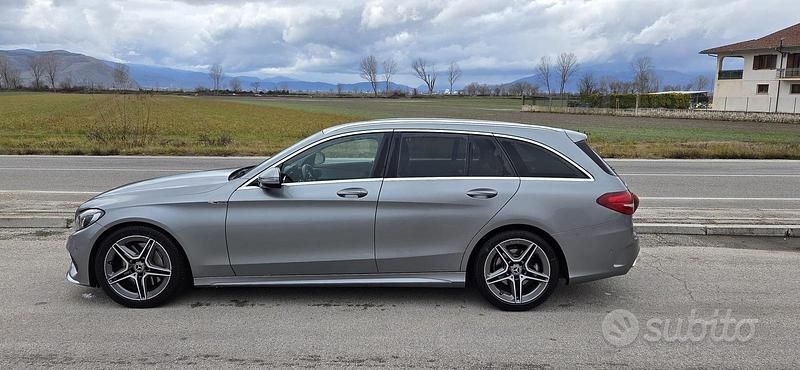 Usata Mercedes C250 Premium 204 CV (150 kW) 2015 Grigio Station wagon
