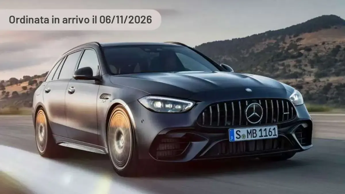 Begagnad Mercedes C43 AMG Premium 421 HK (309 kW) 2024 Silver Kombi
