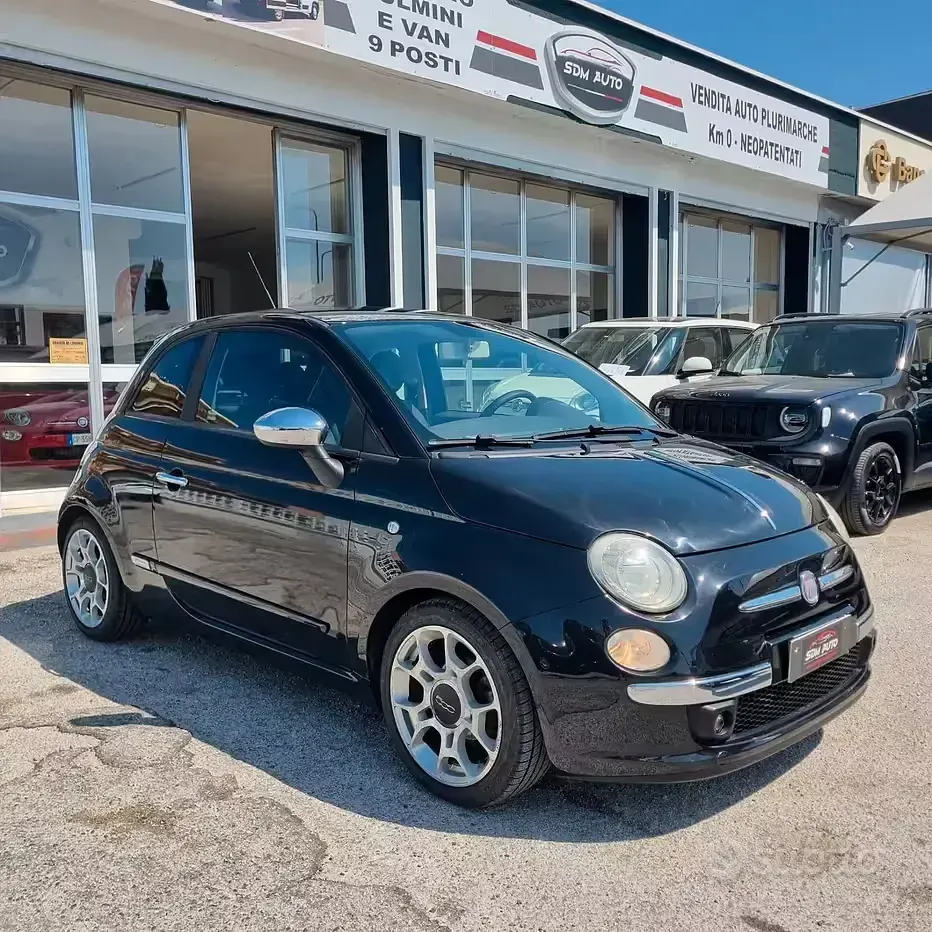 Usata Fiat 500 Sport 69 CV (50 kW) 2010 Nero Berlina