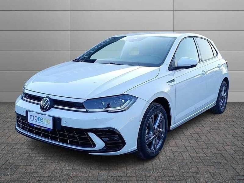 Usata VW Polo R-line 95 CV (69 kW) 2023 Bianco Utilitaria