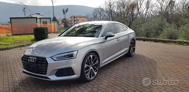 Usata Audi A5 190 CV (139 kW) 2017 Grigio Coupé