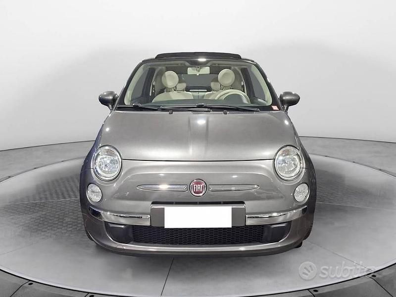Usata Fiat 500C Lounge 69 CV (50 kW) 2015 Grigio Cabrio