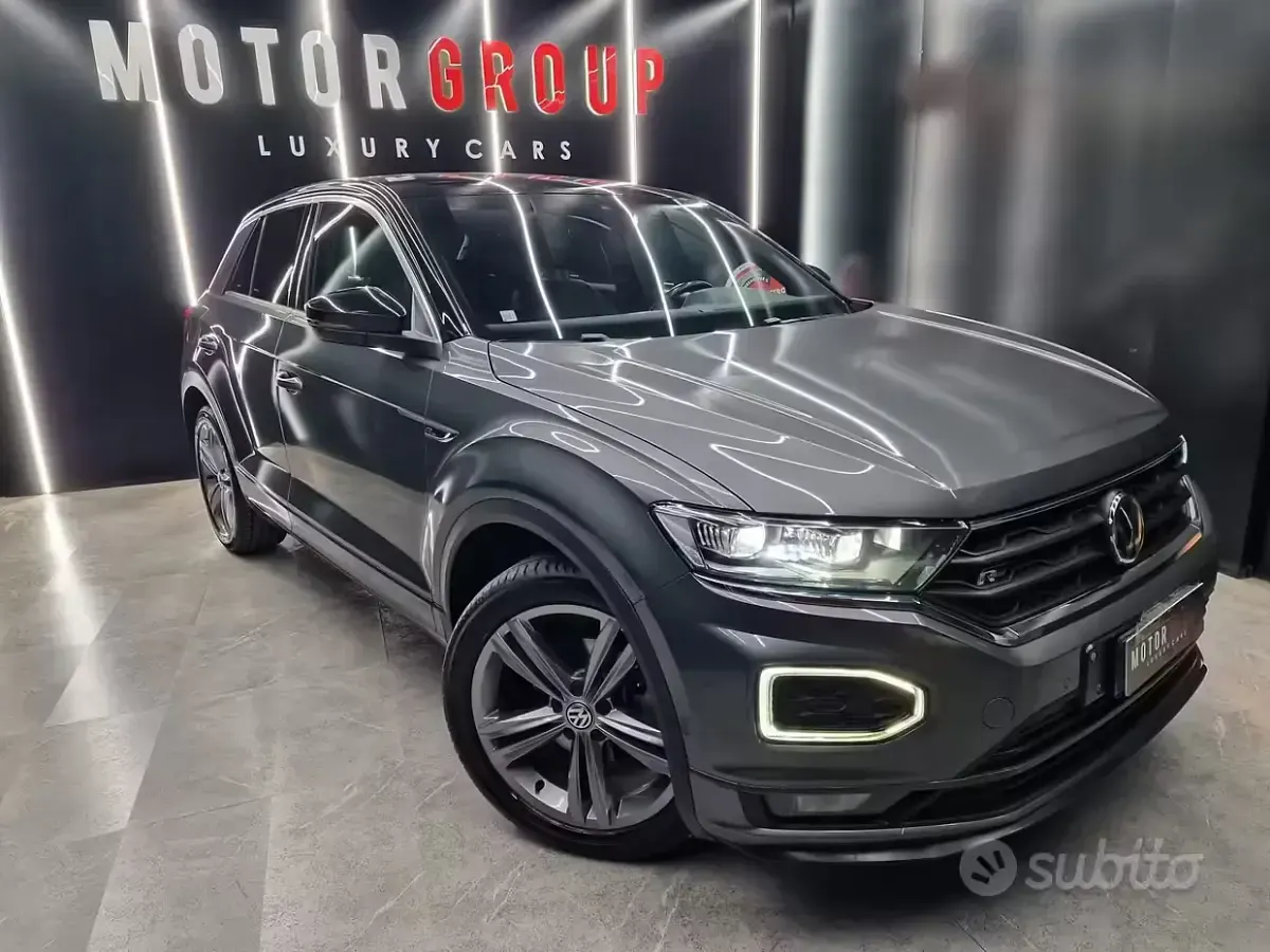 Używany VW T-Roc R-line 116 KM (85 kW) 2019 Szary SUV
