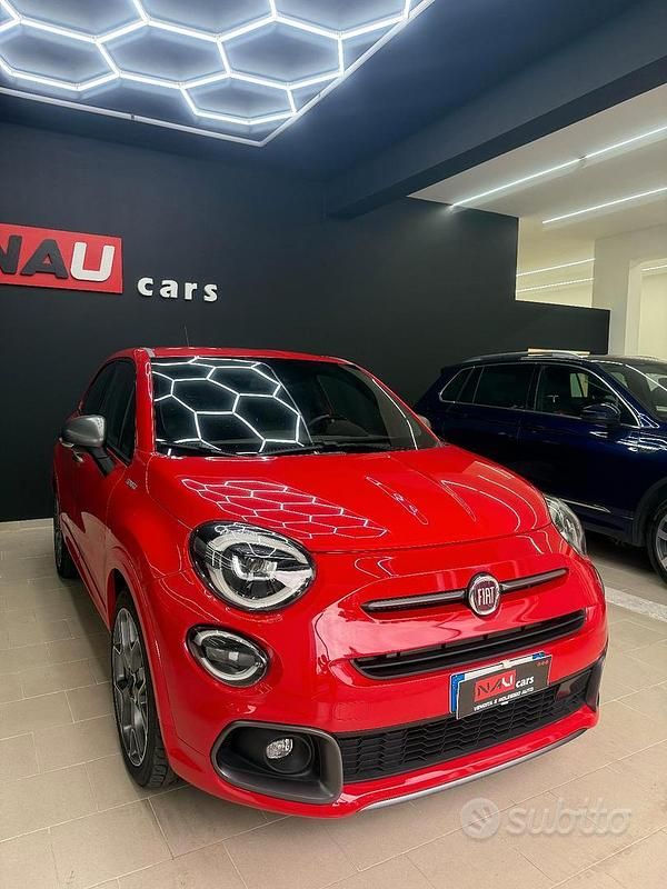 Usata Fiat 500X Sport 150 CV (110 kW) 2020 Rosso SUV