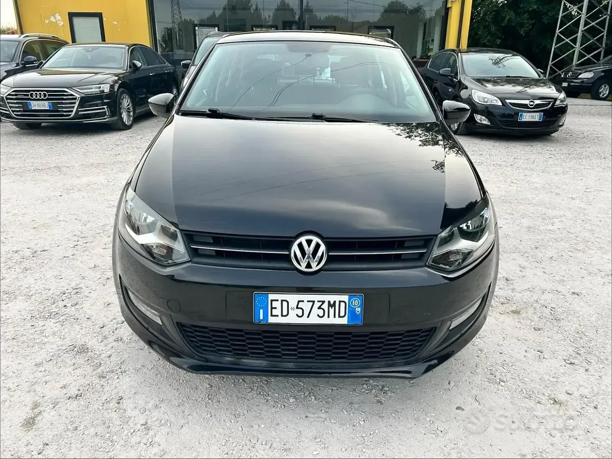 Usata VW Polo Highline 86 CV (63 kW) 2010 Nero Utilitaria