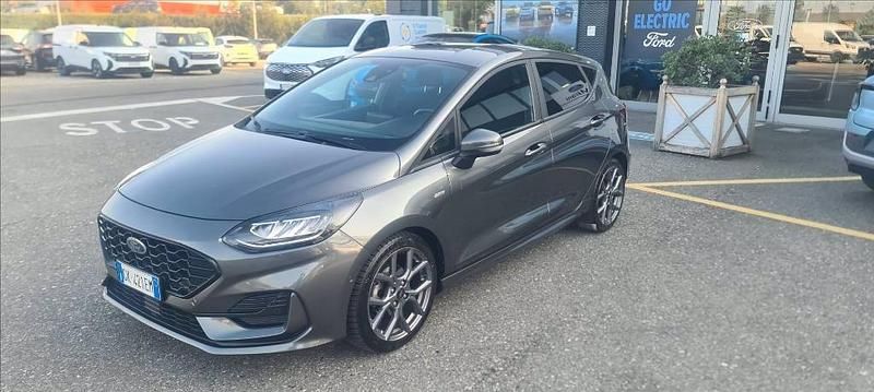 Grigio Usata 2022 Ford Fiesta ST-Line X Due volumi | 15.400 € (Buon prezzo) - Immagine 1/4