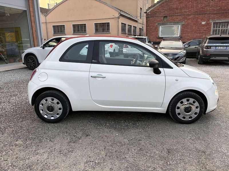 Usata Fiat 500C 69 CV (50 kW) 2014 Bianco Cabrio
