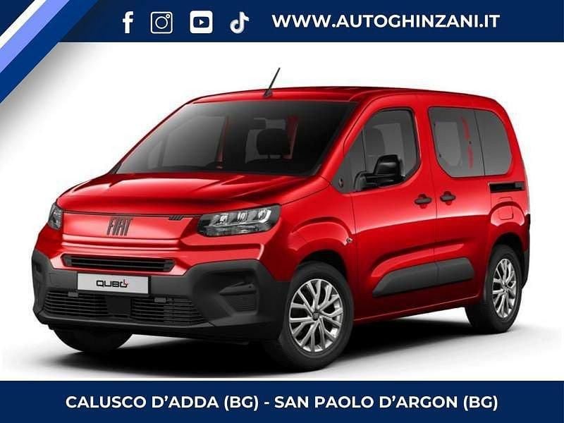 Nuova Fiat Qubo Pop 110 CV (80 kW) 2026 Nero Monovolume