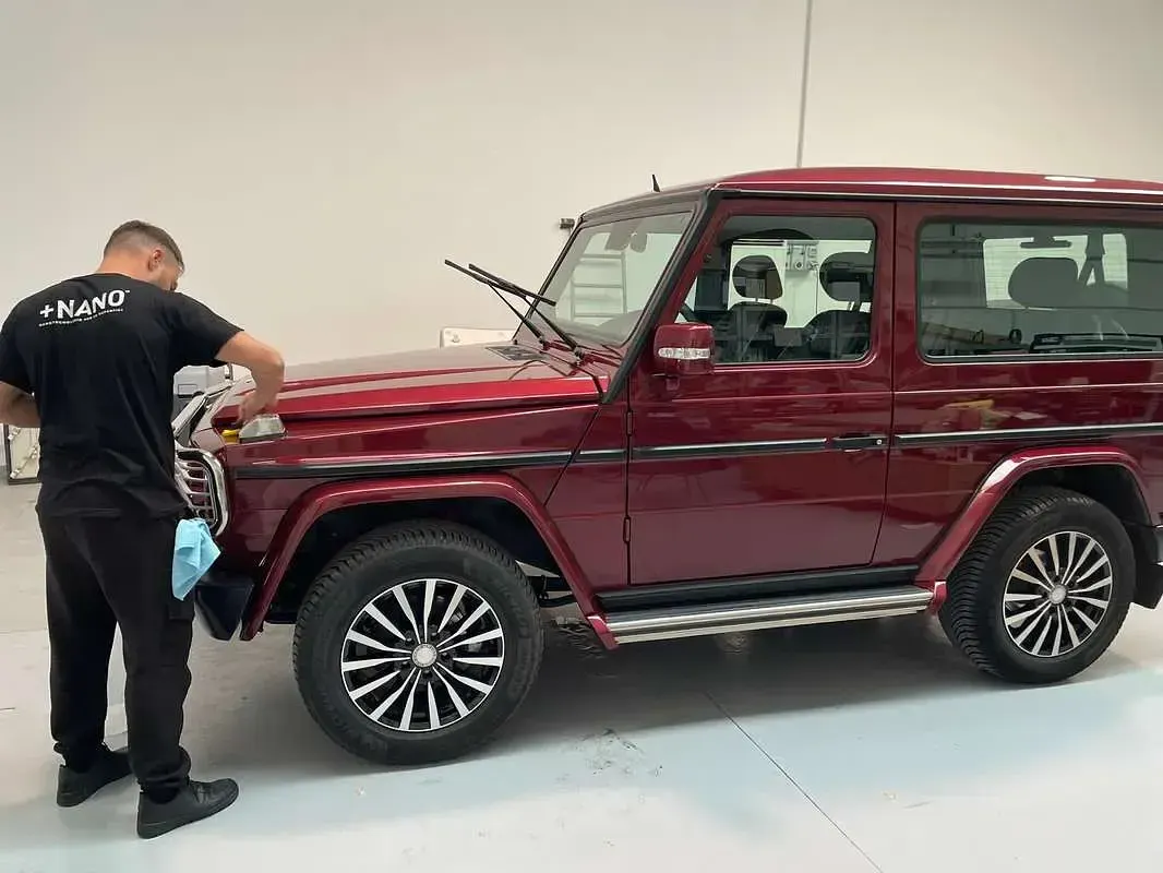 Usata Mercedes G270 156 CV (114 kW) 2004 Rosso SUV