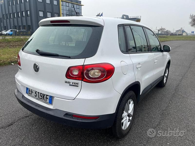 Usata VW Tiguan Trendline 140 CV (102 kW) 2010 Bianco SUV
