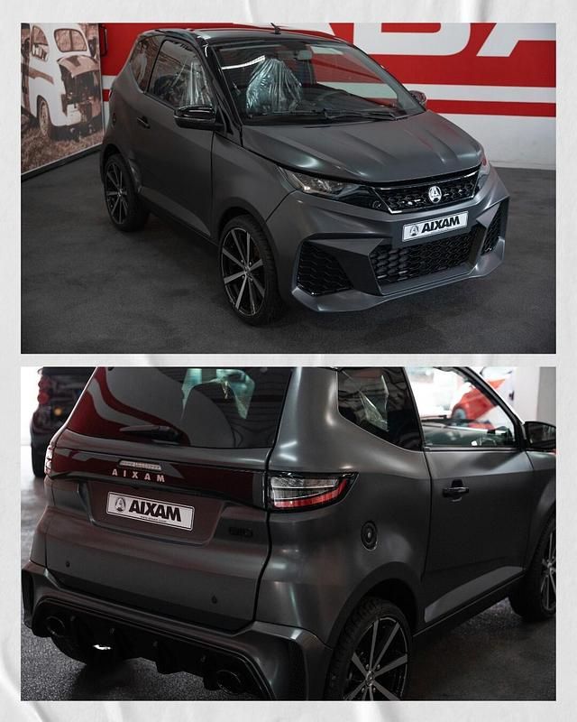 Nuova Aixam City GTO 88 CV (64 kW) 2025 Grigio Berlina