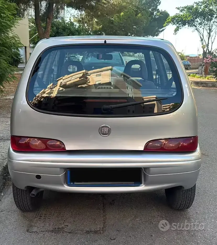 Usata Fiat 600 Active 54 CV (39 kW) 2010 Grigio Utilitaria