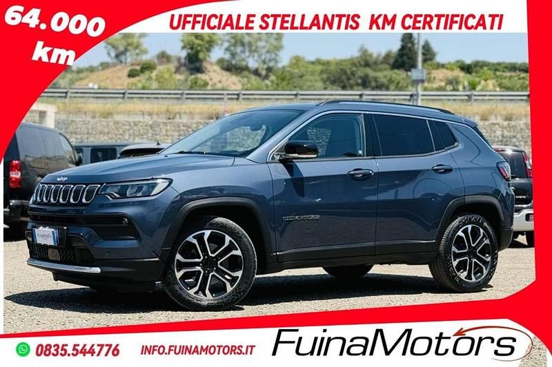 Blu Usata 2021 Jeep Compass Limited SUV | 21.200 € (Buon prezzo) - Immagine 1/4
