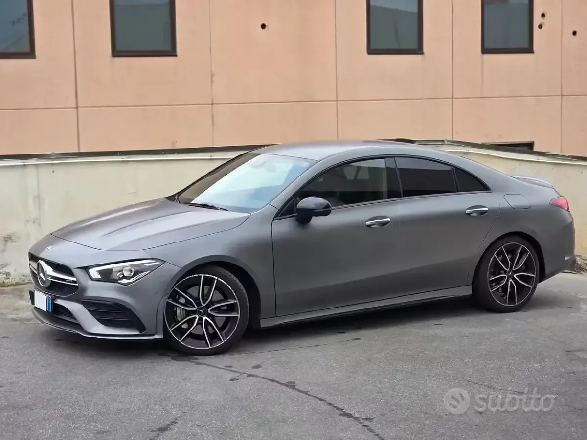 Usata Mercedes CLA45 AMG AMG 306 CV (225 kW) 2020 Grigio Berlina