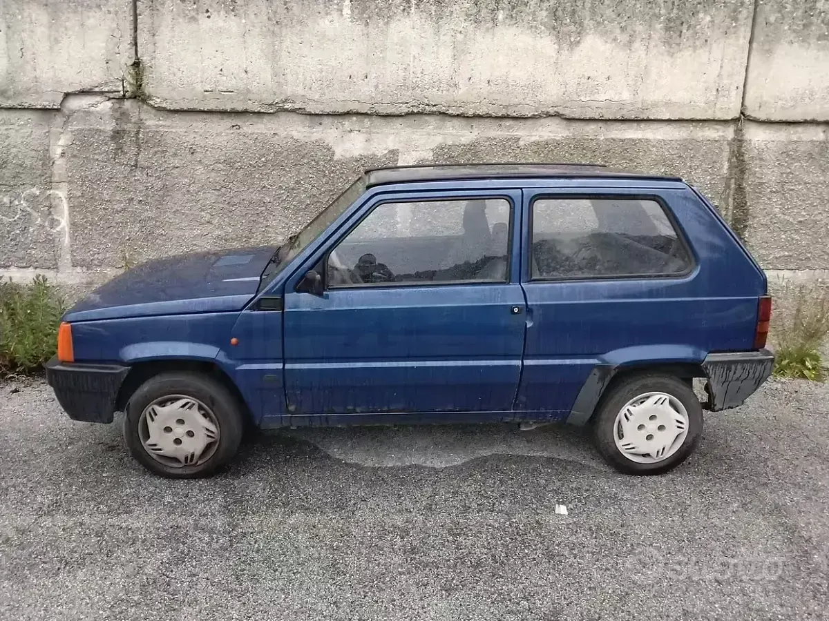 Usata Fiat Panda 54 CV (39 kW) 2003 Bluazzurro Utilitaria