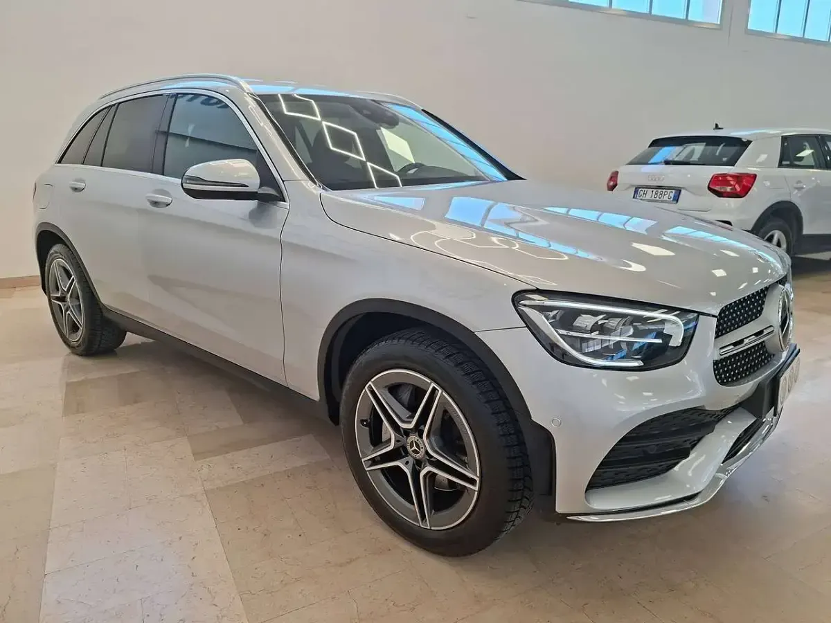 Usata Mercedes GLC220 Premium 194 CV (142 kW) 2020 Argento SUV