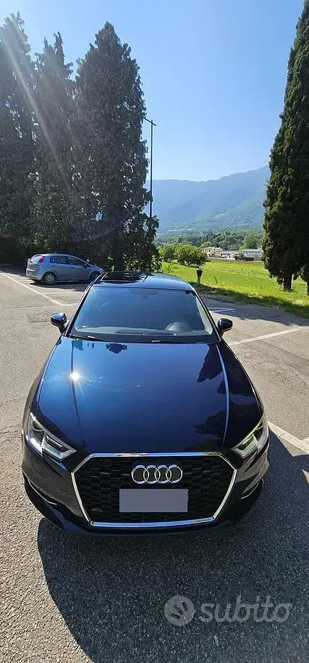 Usata Audi A3 150 CV (110 kW) 2016 Blu Berlina