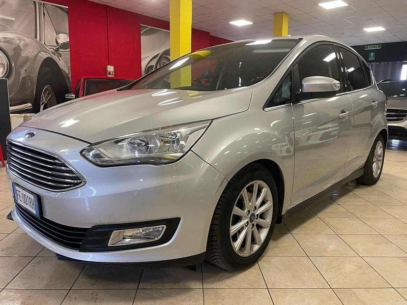 Usata Ford C-MAX Titanium 125 CV (91 kW) 2017 Argento Monovolume