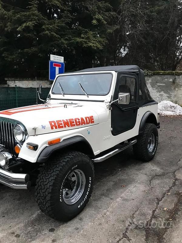 Usata Jeep CJ 1986 Bianco SUV