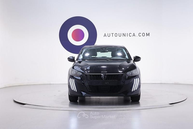 Usata Peugeot 208 Active 75 CV (55 kW) 2024 Nero Utilitaria