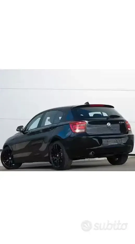Usata BMW 120 184 CV (135 kW) 2013 Nero Utilitaria