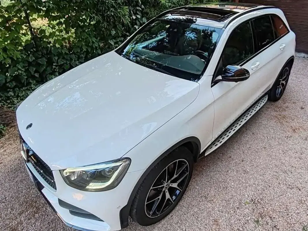 Usata Mercedes GLC300 Premium Plus 245 CV (180 kW) 2019 Bianco SUV